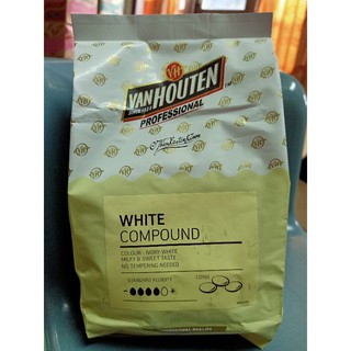 Van Houten White Chocolate Compound 1kg.