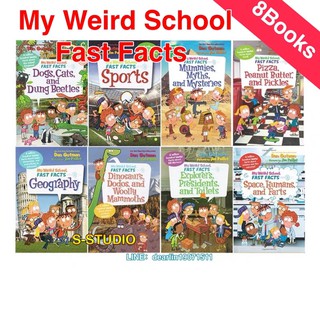 My Weird School Fast Facts (8 books)