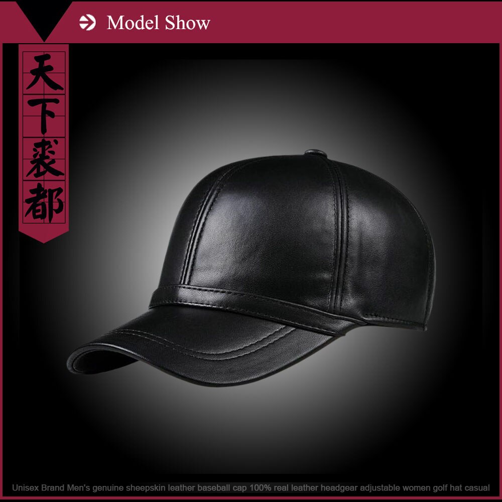 New Arrival Brand Wholesale Winter Baseball Cap For Men Genuine ...