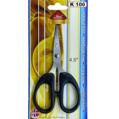 กรรไกรในอุดมคติ K-100 STRONG และ DURABLE PAPER CUTTING SCISSORS