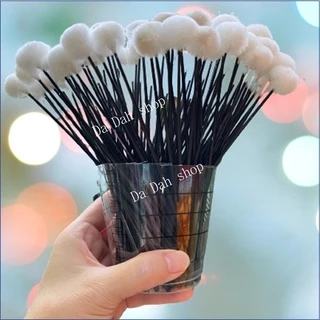 🌟พร้อมส่ง❗️ไม้ปั่นหูเกรดพรีเมี่ยม ก้านดำ ตรานก 12 ก้าน 👂🪄