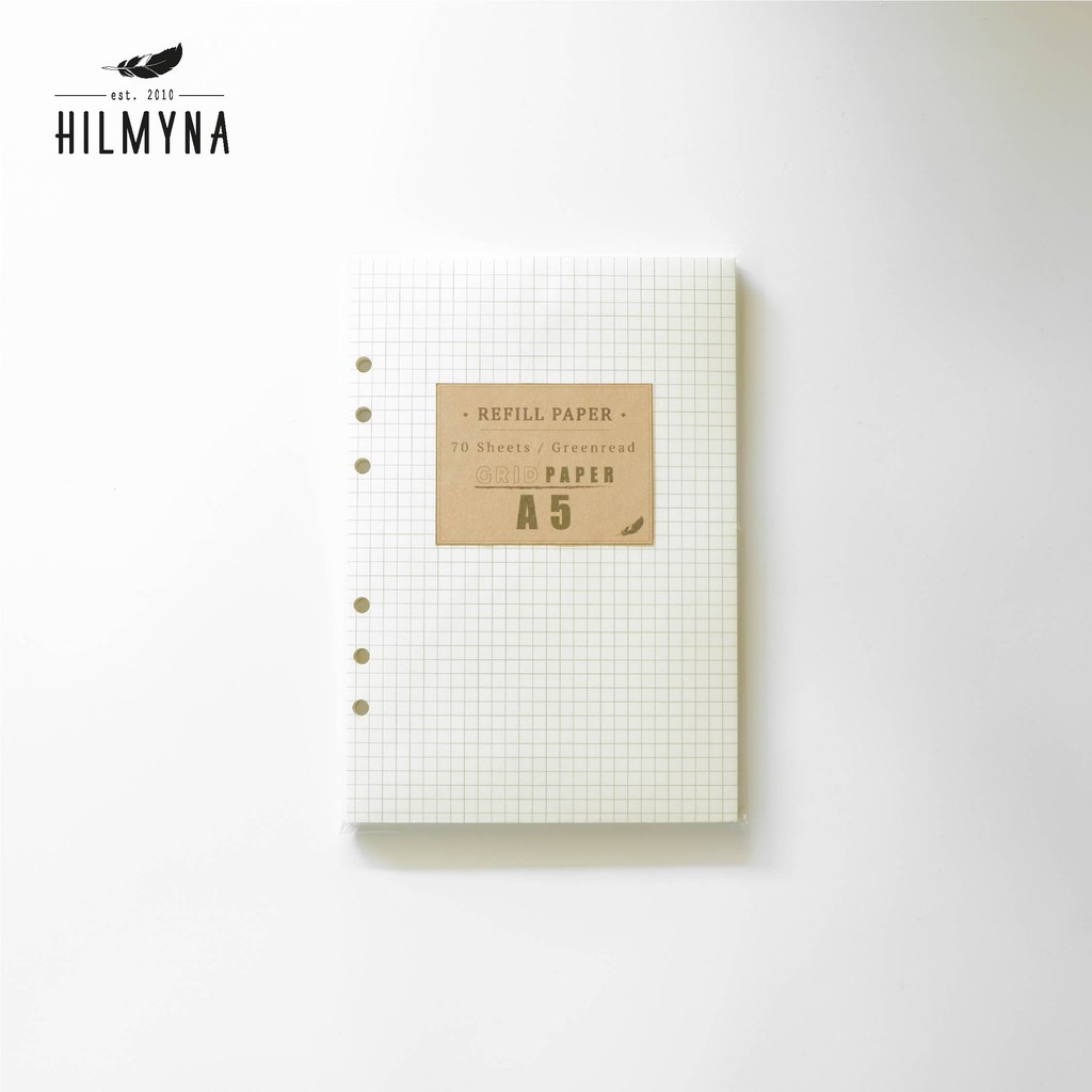 HILMYNA Refill paper A5 กระดาษรีฟิลล์ขนาดA5 *ใช้ได้กับสมุดของHILMYNA เท่านั้น