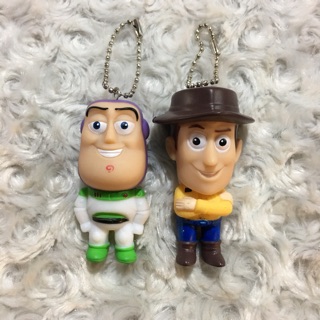 พวงกุญแจ Woody vs Buzz ตัวละ 79.- คู่ละ 150 ค้า