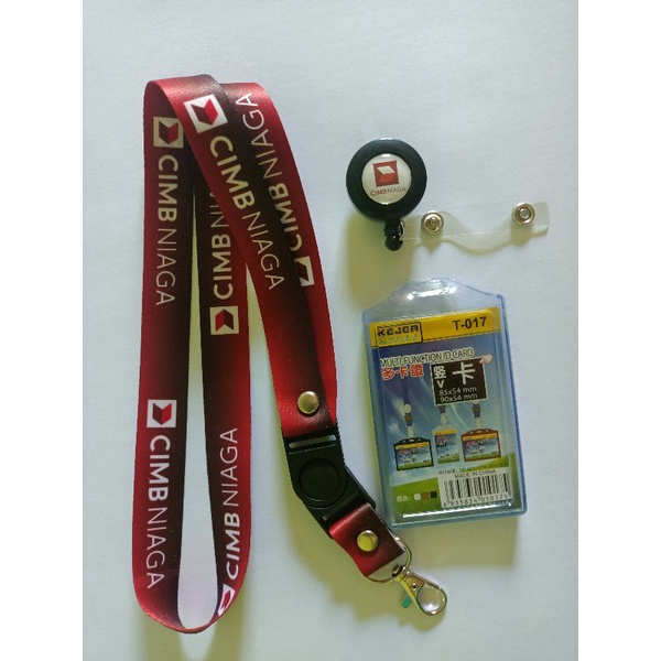 CIMB PRINTING ID CARD STRAP SINGLE