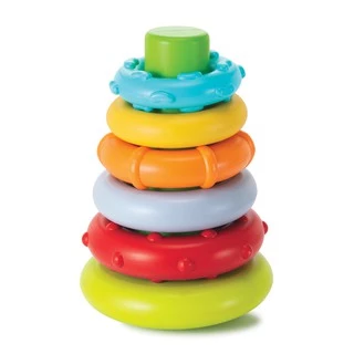 Infantino : ROCK 'N STACK RINGS - ของเล่นเสริมพัฒนาการ-ห่วงหลากสี