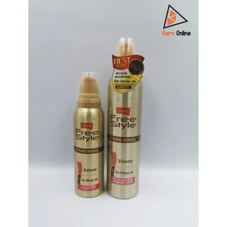 Lolane Free Style Styling Mousse โลแลน ฟรีสไตล์ สไตล์ลิ่ง มูส มี 2 สูตร (130 / 220 มล.)