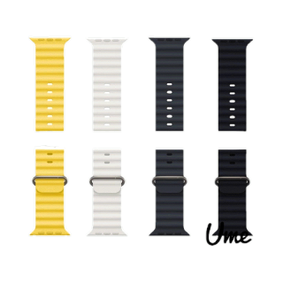 โปรโมชั่น : มาใหม่ สายสําหรับแอปเปิ้ลวอชสายสําหรับ Watch 8 ultra 7 Se 6 5 4 3mm. 44mm 45mm.38mm.42mm 49mm UT ยาง
