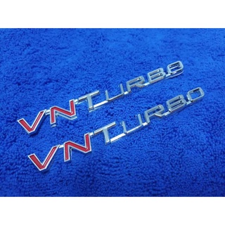 B.S.D โลโก้ VN TURBO  ตัวเล็ก  1.3×13cm แพ็คคู่ 2ชิ้น