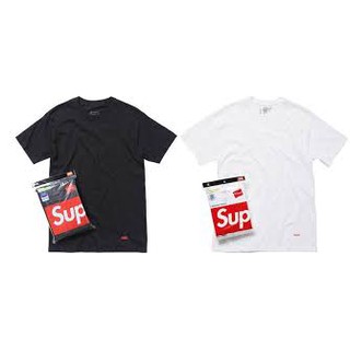 🔥Supreme Hanes Tee🔥 ‼️แท้ 100% ✅