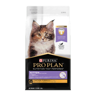 [ส่งฟรีขั้นต่ำ 299] PRO PLAN®KITTEN โปรแพลน®อาหารลูกแมว สูตรไก่ ชนิดเม็ด 1.5กก.