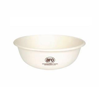 ชามไบโอชานอ้อย ขนาด 875 มล. แพ็ค 50 ใบ/Aero Bowl Bio-Cane Sugar Size 875 ml. Pack of 50 cards.