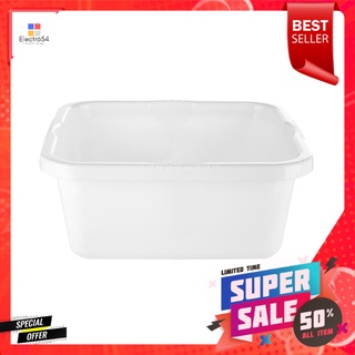 กะละมังเหลี่ยม PLIM 29cm สีขาวSQUARE BASIN PLIM 29cm WHITE