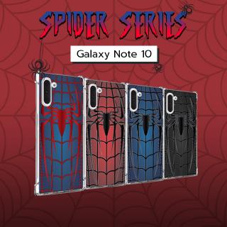 เคส สำหรับ Samsung Galaxy Note 10 Spider Series 3D Anti-Shock Protection TPU Case