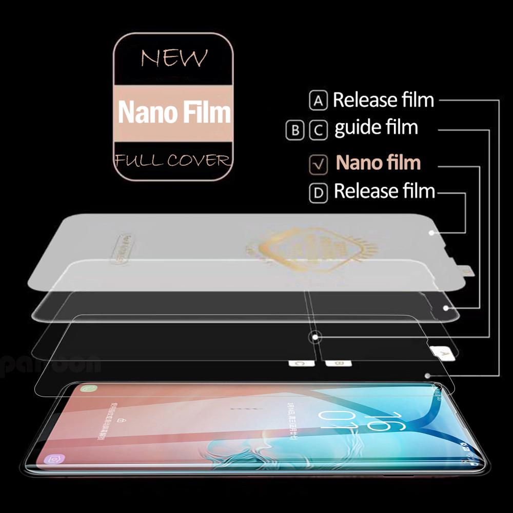 ใหม่ ฟิล์มกันรอยหน้าจอ 7d ไฮโดรเจล สำหรับ Huawei P30 P20 Pro lite Nova 4 3 3i 2i 3E 4E