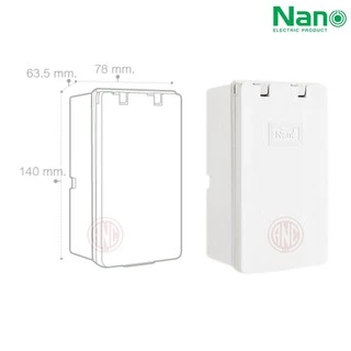 Nano กล่องฝาปิดกันน้ำ