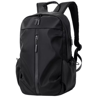 JS_Tas Ransel Laptop Kerja Sekolah Pria Anti Air Bahan Longcham Premium Stylish Fashionable