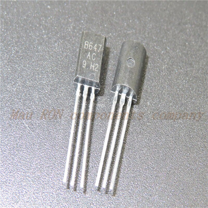 20 ชิ้น/ล็อต 2SB647AC 2SB647A 2SB647 TO92 TO-92L B647 Triode ทรานซิสเตอร์ใหม่