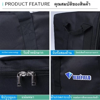🚚พร้อมส่ง🚚Bluefield กระเป๋าแคมป์ปิ้ง 150L ผ้าออกซ์ฟอร์ด กันน้ำ เอนกประสงค์ ความจุใหญ่ เก็บของเยอะ