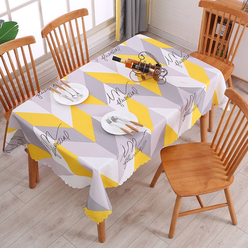 ผ้าปูโต๊ะ ⚘Newest TPU tablecloth waterproof, oil-proof and scald-proof ...