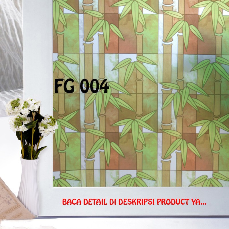 SUNBLAST / สติ๊กเกอร์ติดกระจก / FROSTED GLASS FG 004