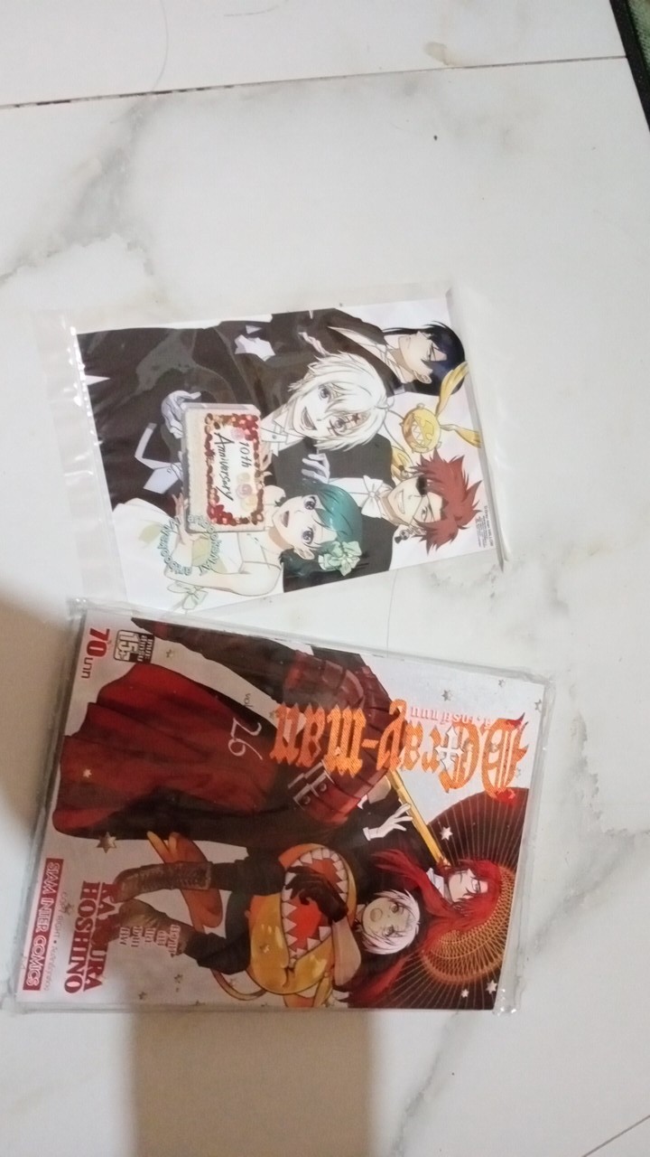 D Gray Man ด เกรย แมน เล ม 26 รอบน ม ของแถมจากทางร าน Shopee Thailand