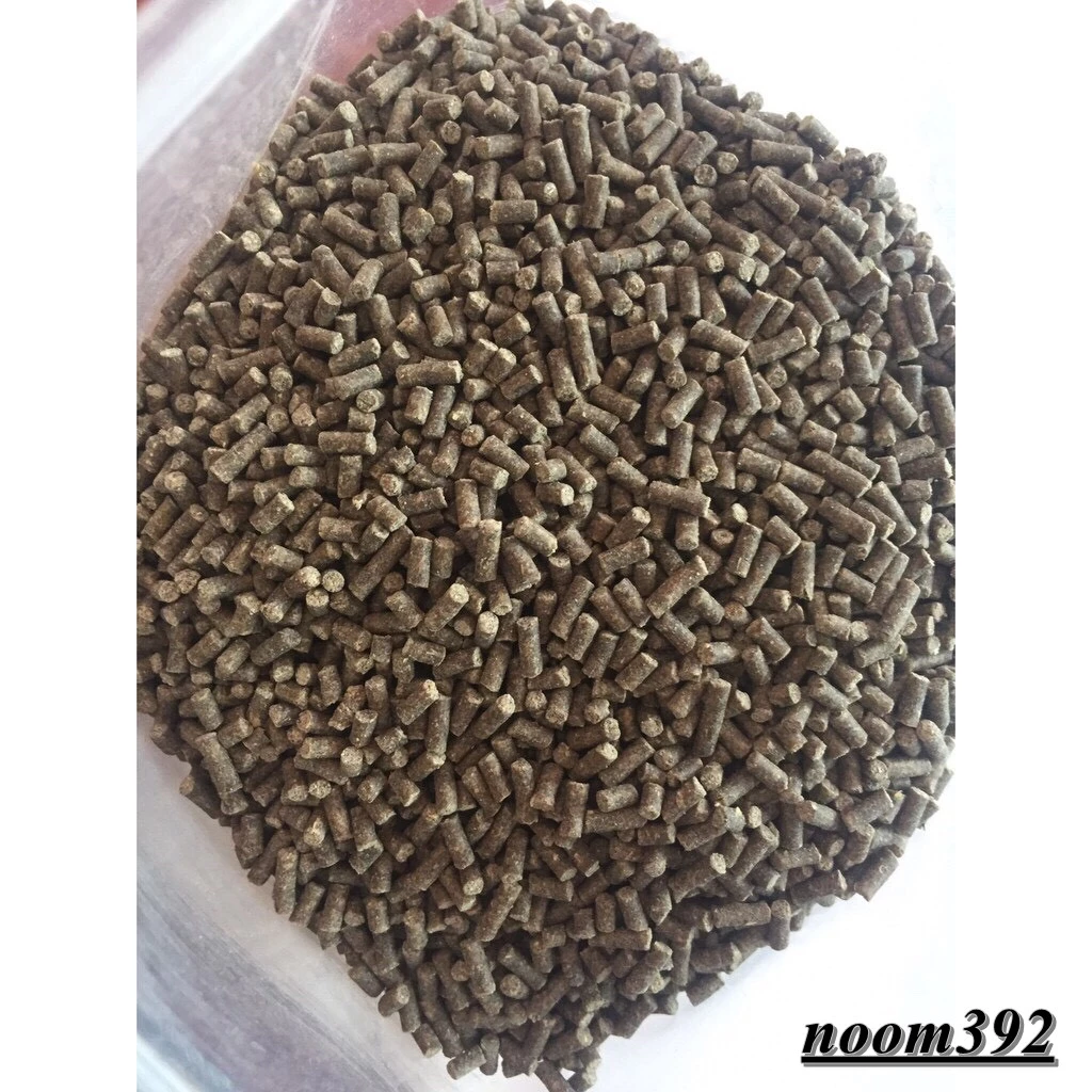🦞ราคาถูกที่สุด(3ฟรี1)เบอร์4🦞อาหารกุ้งผสมชนิดจมน้ำใช้สำหรับ(กุ้ง1-4เดือนขึ้นไป)แบ่งขาย)