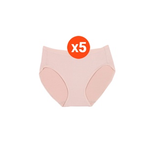 โปรโมชั่น : Wacoal Panty กางเกงใน เซ็ท 5 ชิ้น รุ่น WU1C34 สีเบจ BE
