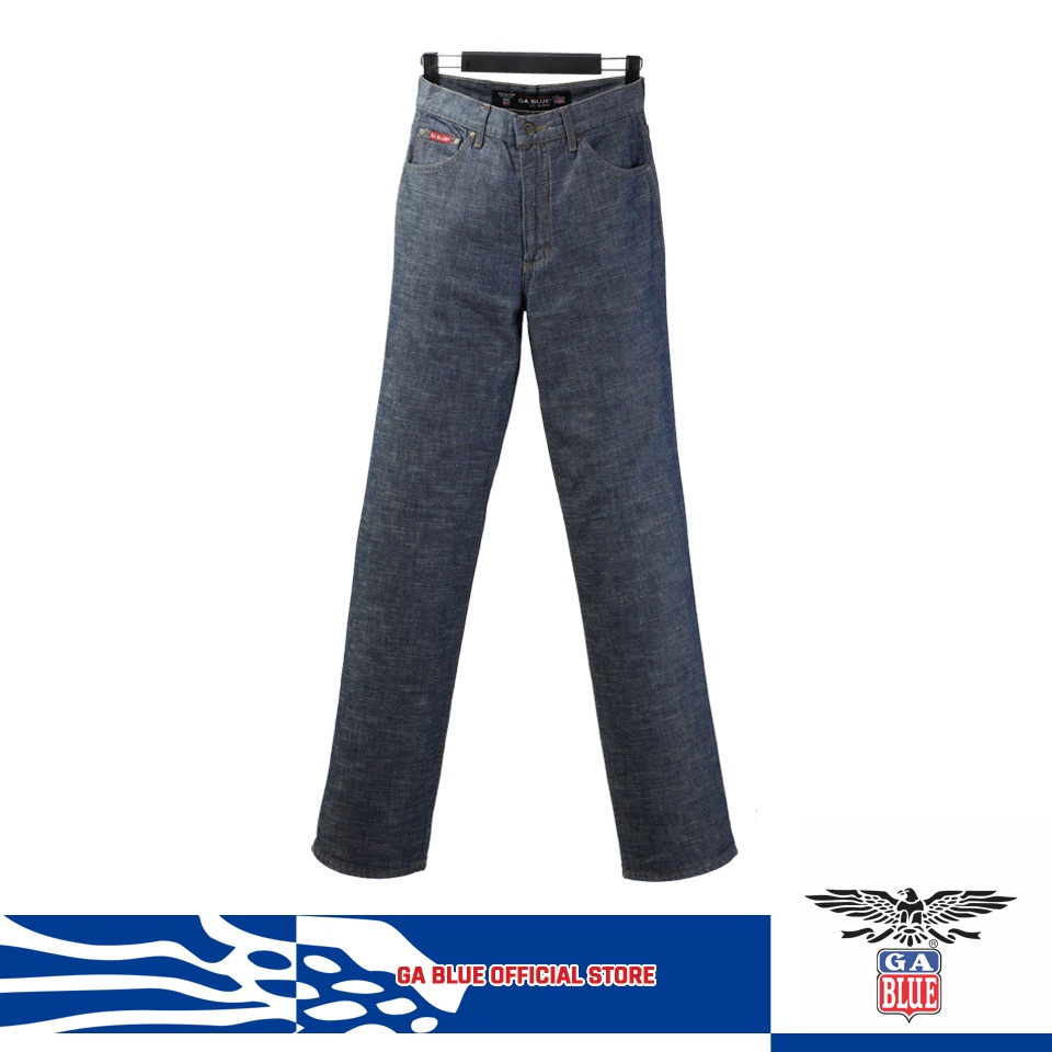 GA Blue 911 Mens Regular Rise Regular Fit Jeans - 1580