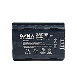 OSKA Camera Battery  Fuji NP-W235