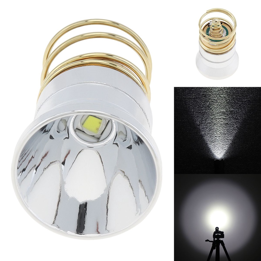 26.5 มม. 1 โหมด 800 Lumens ไฟฉายเปลี่ยน Smooth Reflector Drop