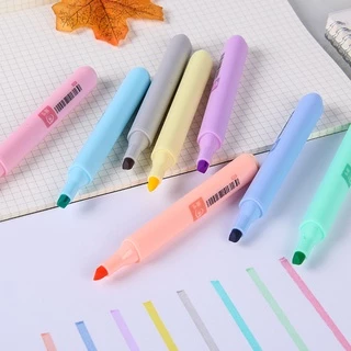 ​Chosch ปากกาไฮไลท์ ปากกาเน้นข้อความ มีหลายโทนสีให้เลือก สีพาสเทล สีสะท้อนแสง ไฮไลท์สีสันสดใส น่ารัก