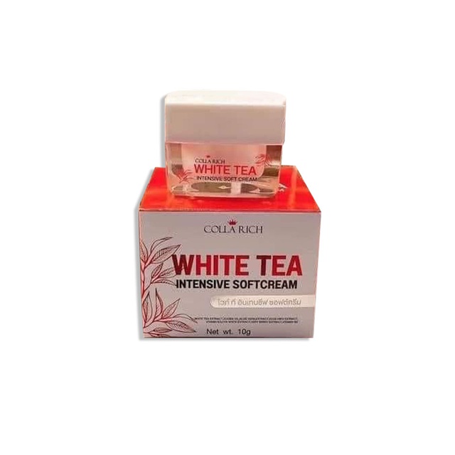 เซต ครีมชาขาว+สบู่แดง White tea cream by collarich Shopee Thailand