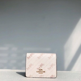 COACH  MINI WALLET SIGNATURE CANVAS