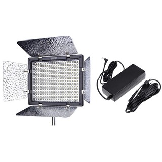 YONGNUO YN300 III LED Video Light 5500K Color Temperature and Adjustable Brightness + AC Adapter