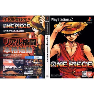 แผ่นเกมส์ PS2 Fighting for One Piece    คุณภาพ ส่งไว (DVD)