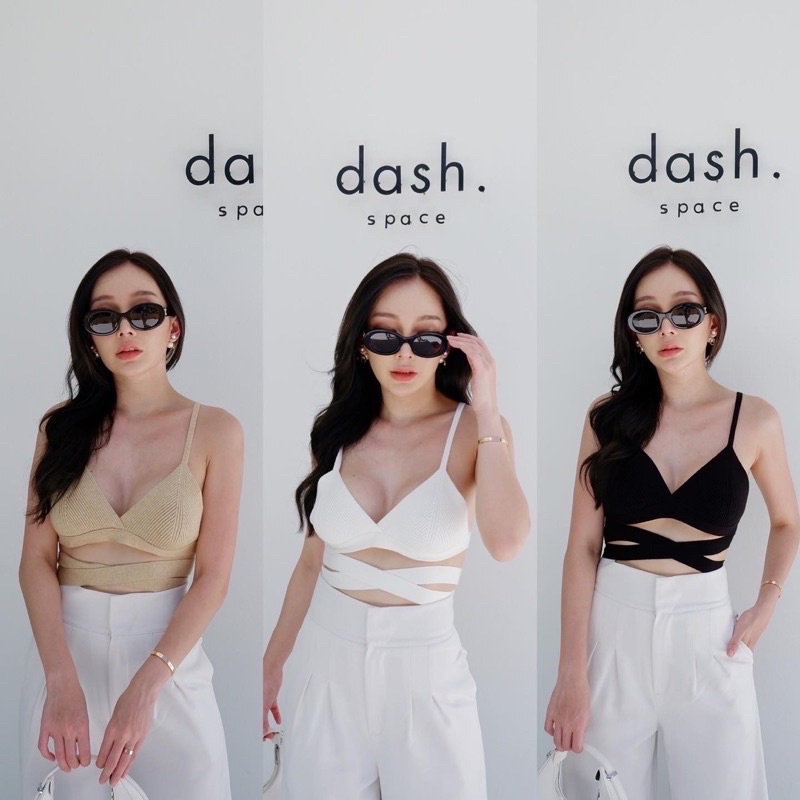 ครอปไหมพรม Thitiya by Intuon