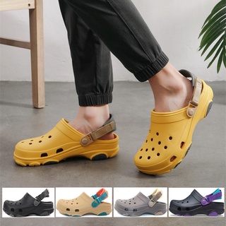 Crocs รองเท้าแตะลําลอง สําหรับผู้ชาย ผู้หญิง เหมาะกับการเล่นกีฬา [206340]