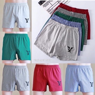 กางเกงบ๊อกเซอร์ SQINUSQN Boxer cotton ของแท้ 100% สีและแบบตามภาพ รับประกันคุณภาพดี ยืดได้ ใส่สบาย (บ๊อกเซอร์ SQ-ลายตรง)