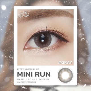 🛍Mini Run Brown,Gray🛍สายตาปกติถึง-5.00,-5.50,-6.00(kitty kawaii)