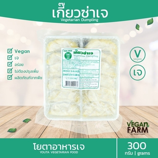 เกี๊ยวซ่าเจ (12 ชิ่น พร้อมน้ำจิ้ม) โยตา 300 กรัม | เกี้ยวซ่าเจ อาหารเจแช่แข็ง อาหารสดเจ อาหารมังสวิรัติ ((พร้อมส่ง))