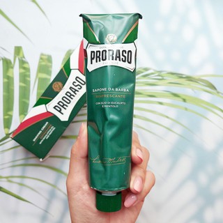 ครีมโกนหนวด Shaving Cream Refreshing 150 ml (Proraso®) สูตรเติมความสดชื่นและมีชีวิตชีวา