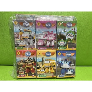 (set6กล่อง) Lego robo car poli เลโก้ โรโบ โพลี่