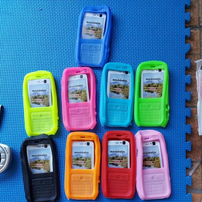 เคสอ่อน SILICON สี HP NOKIA N73