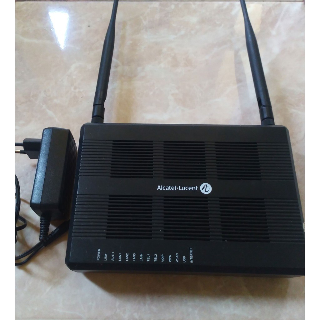 MODEM ONT ALCATEL LUCENT BLACK G-240W-A ROUTER ACCESS POINT