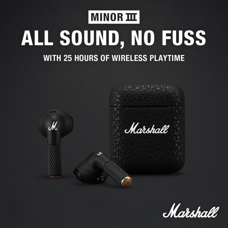 พร้อมส่งหูฟัง Marshall Minor III True Wireless