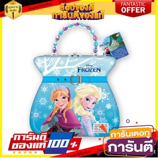 คุกกี้รสนม กล่องลายโฟรเซ่น เข็มขัด 48 กรัม Frozen Milk Cookies Belt Tin 48g