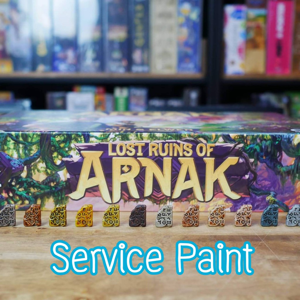 (Service Paint) Lost Ruins of Arnak บริการเพ้นท์สี Miniature