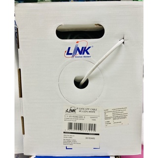 US-9106LSZH-1 UTP Cable Cat6 100m. White Link