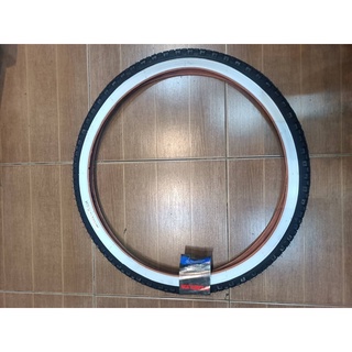 ยางนอก จักรยาน ขอบขาว camel  26x2.125  ( 57-559 )