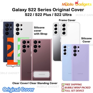 เคสซิลิโคนใส พร้อมสายคล้อง สําหรับ Samsung Galaxy S22 S22+ S22 Ultra